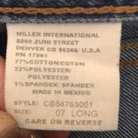 Cruel Jeans (7 Long-Juniors) - Picture 9 of 10